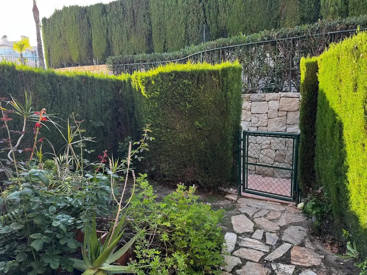 Garden of Houses for sale in Finestrat  with Air Conditioner, Private garden and Swimming Pool