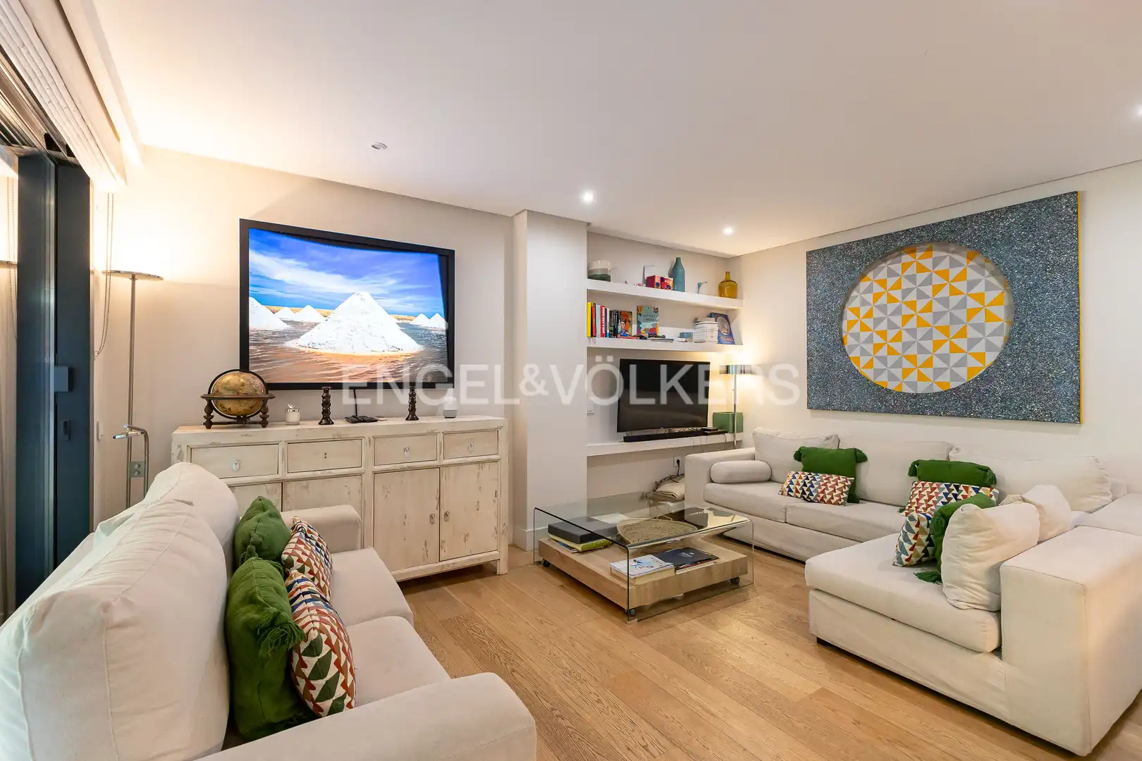 Living room of Apartments for sale in Alcobendas  with Air Conditioner, Heating and Private garden