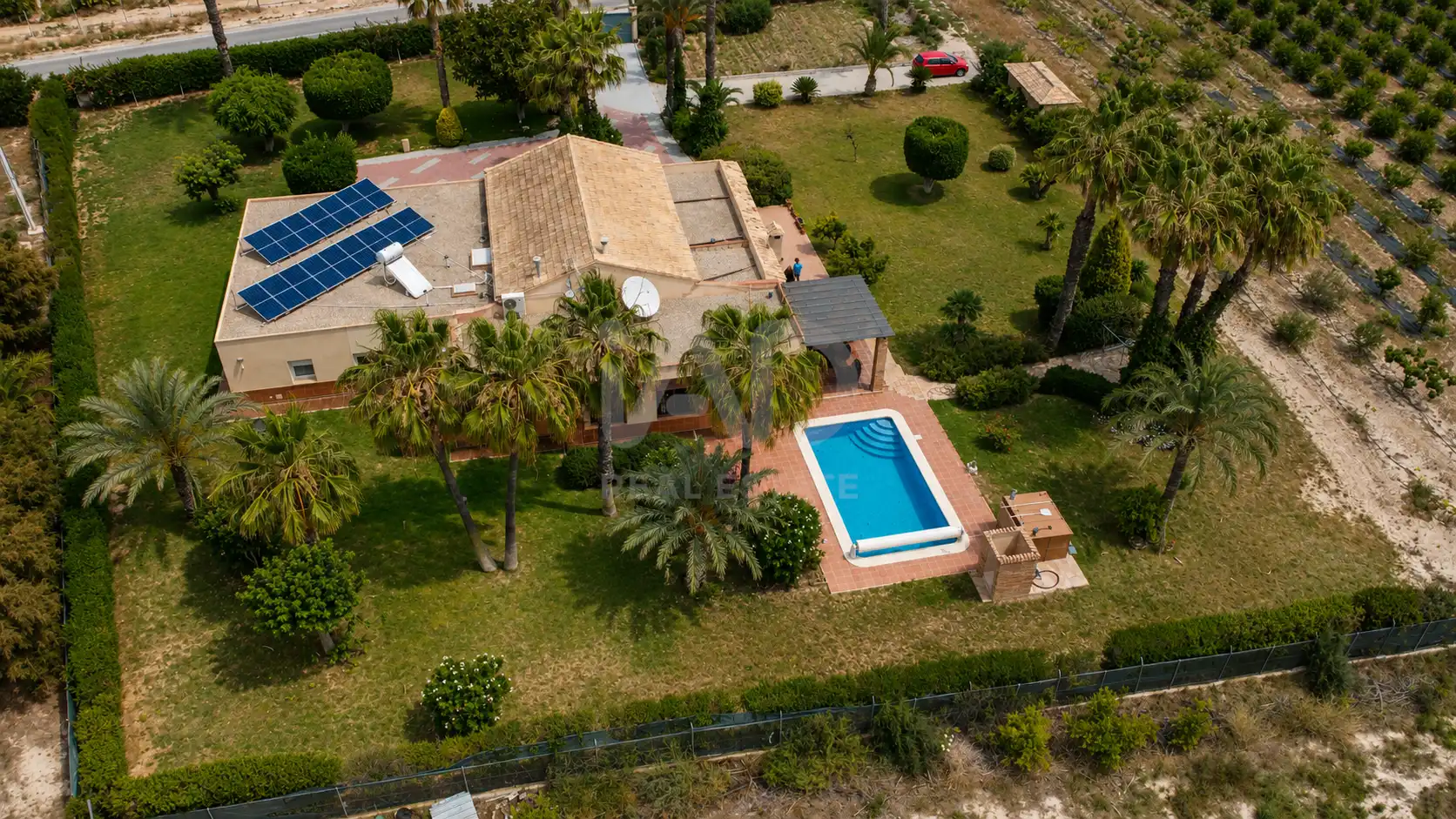 Garden of Houses for sale in Elche / Elx  with Air Conditioner, Heating and Terrace
