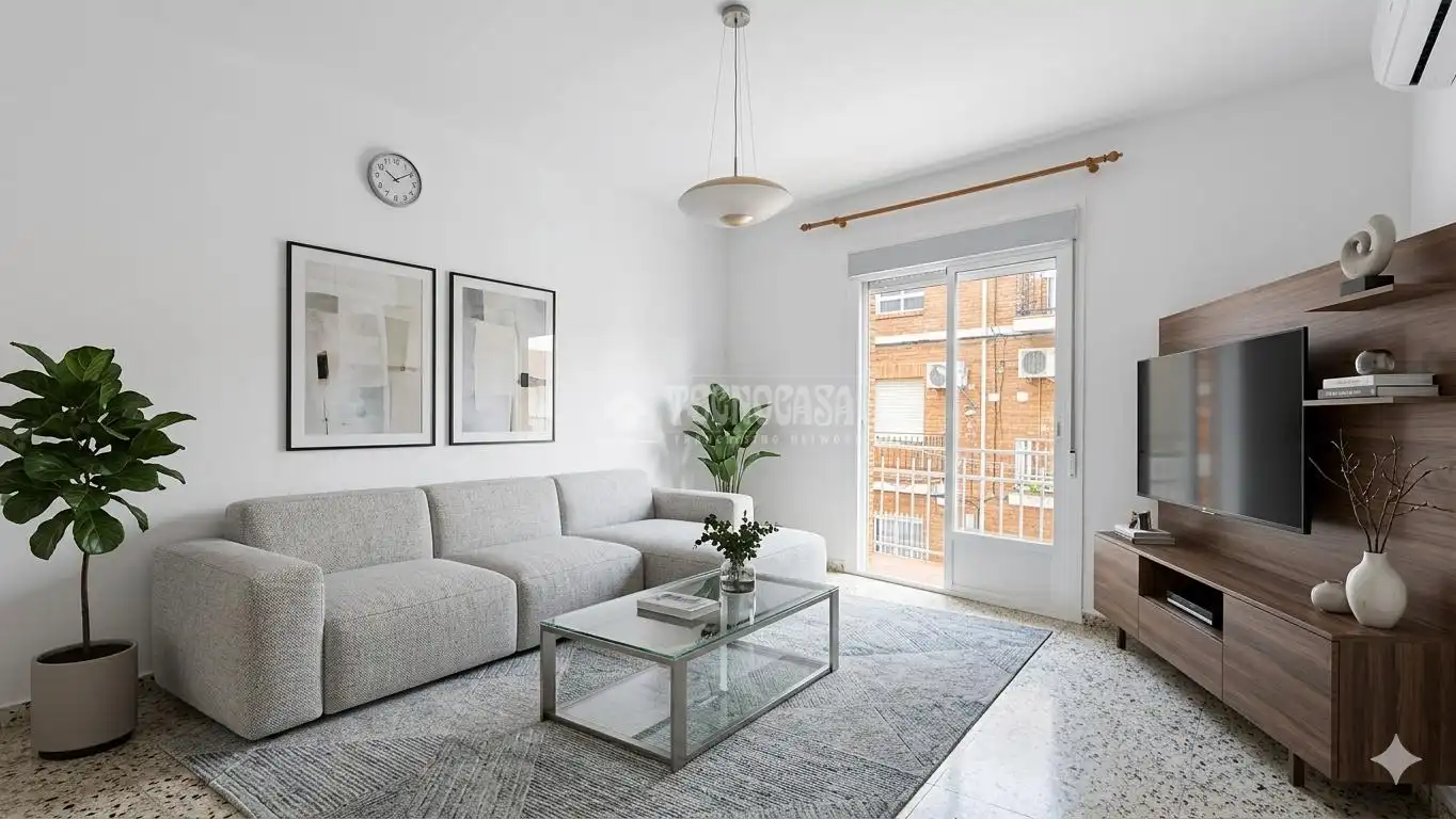Sala de estar de Piso en venta en Fuensalida con Aire acondicionado, Calefacción y Terraza
