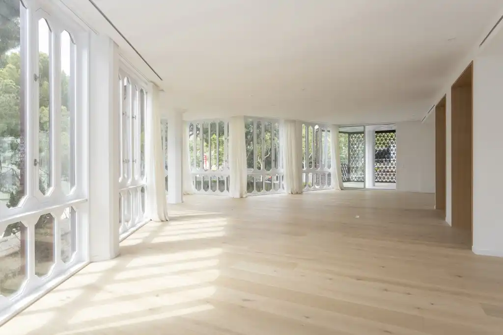 Wohnzimmer von Wohnungen zum Verkauf in Barcelona mit Klimaanlage, Heizung und Parkett