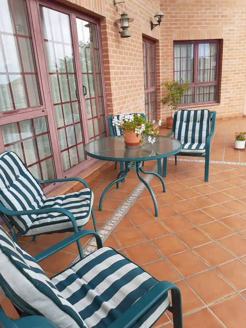 Terrassa de Casa o xalet en venda en Villarejo de Órbigo amb Jardí privat, Terrassa i Traster