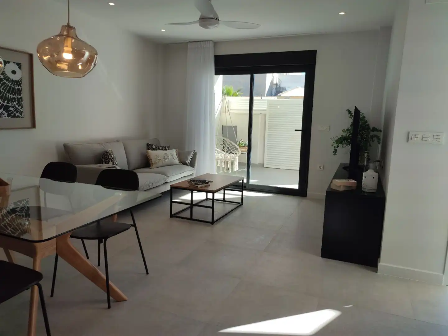 Sala d'estar de Casa o xalet en venda en Pilar de la Horadada ciudad