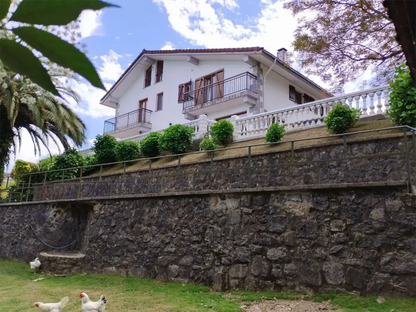 Vista exterior de Piso en venta en Hernialde con Jardín privado, Parquet y Trastero