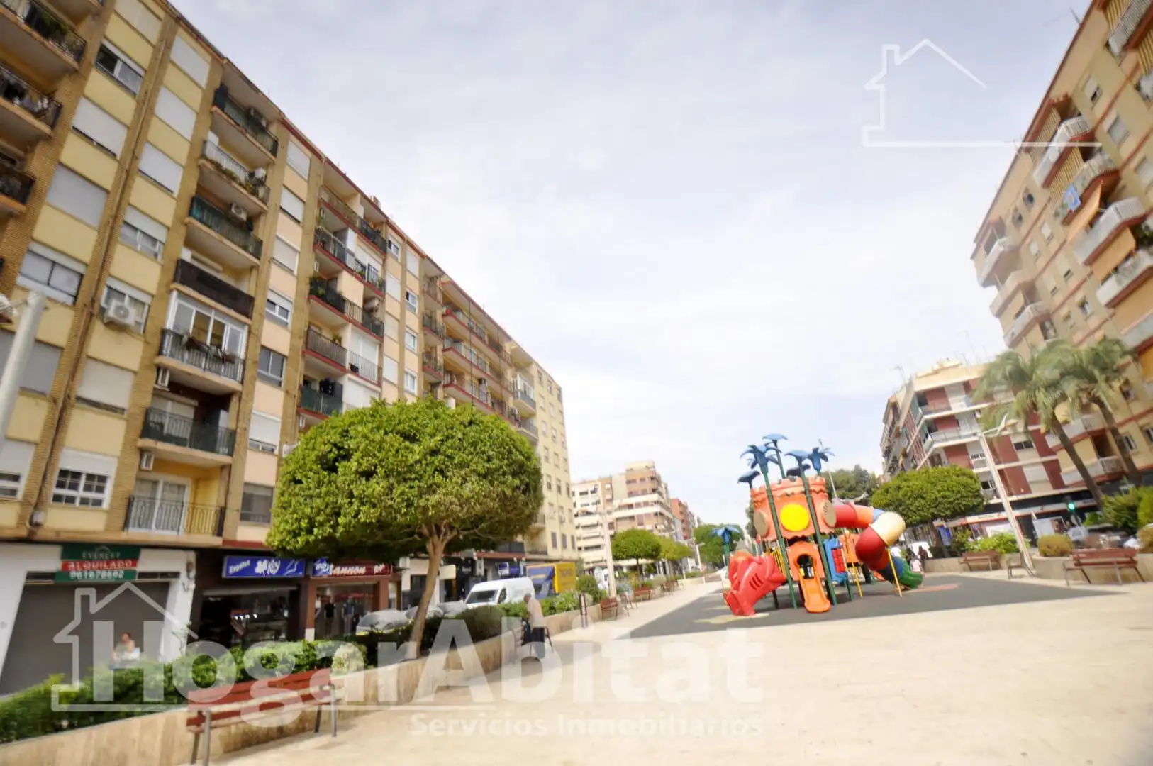 Exterior view of Flat for sale in Mislata  with Balcony