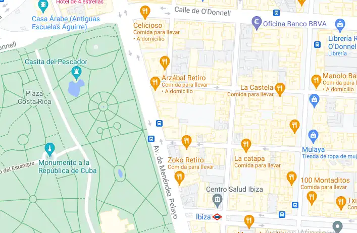 Vista exterior de Pis per a compartir en Madrid amb Calefacció, Moblat i Forn