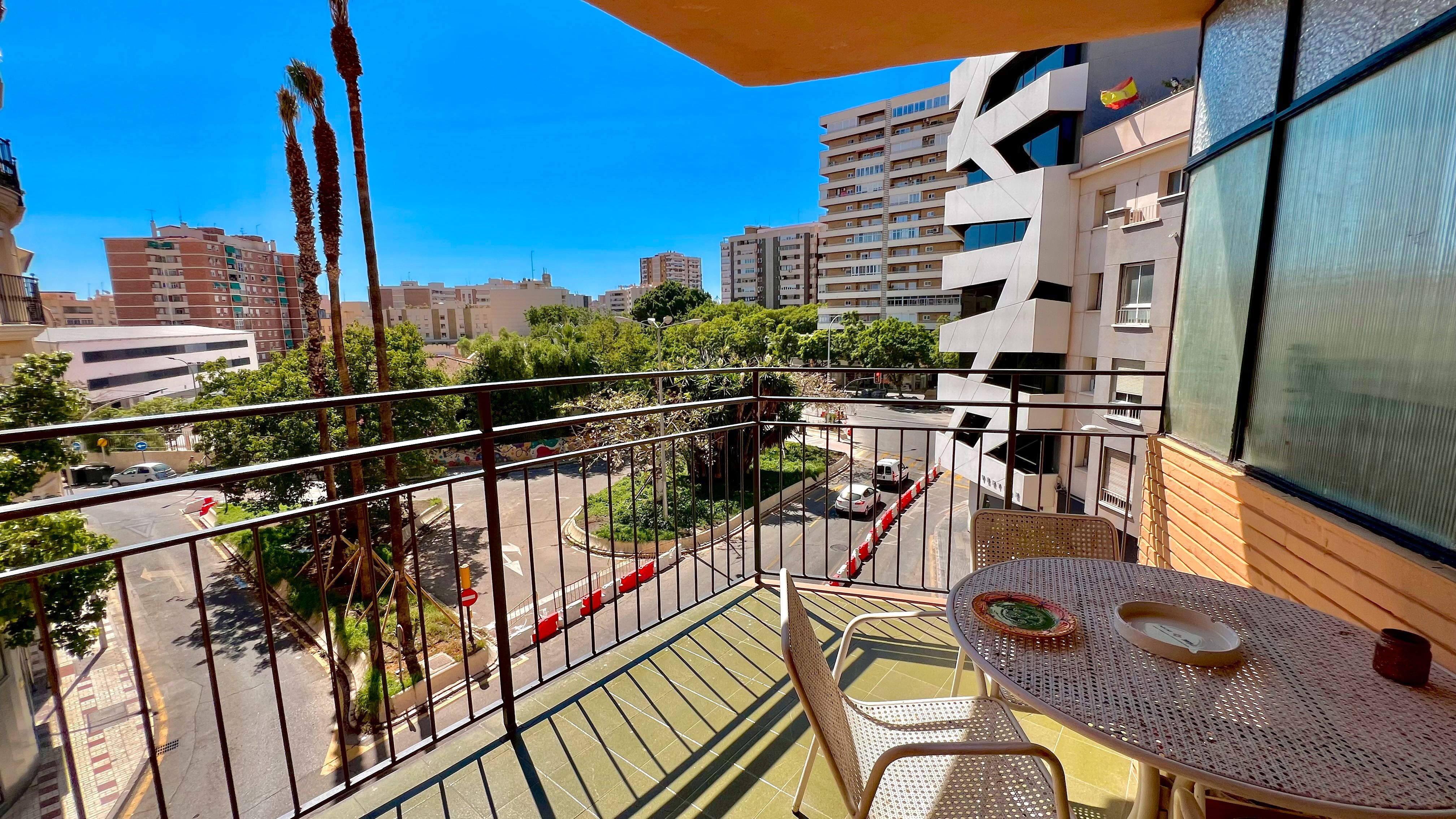 Vista exterior de Pis en venda en Málaga Capital amb Terrassa i Moblat