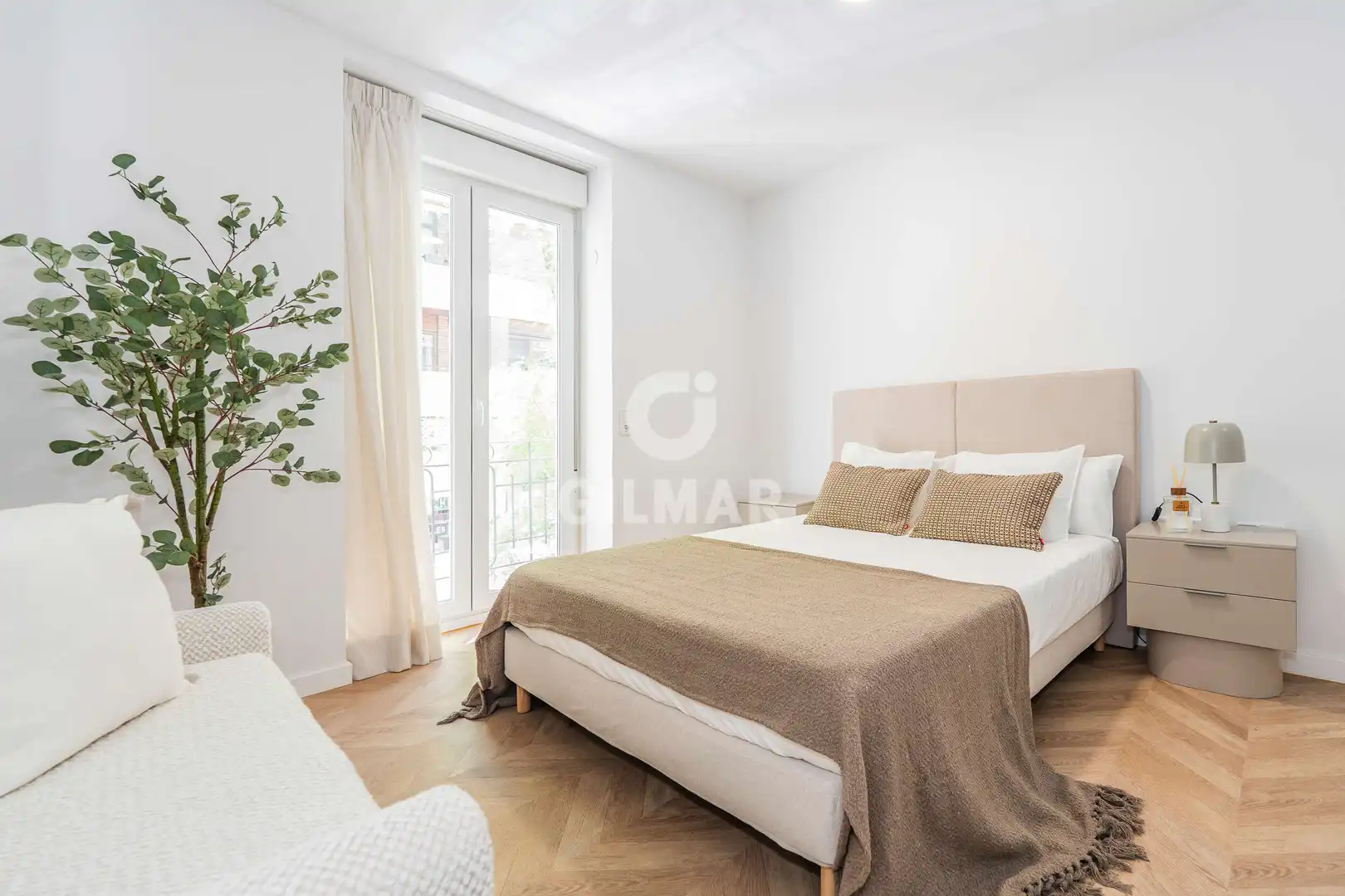 Bedroom of Flat for sale in Madrid  with Heating
