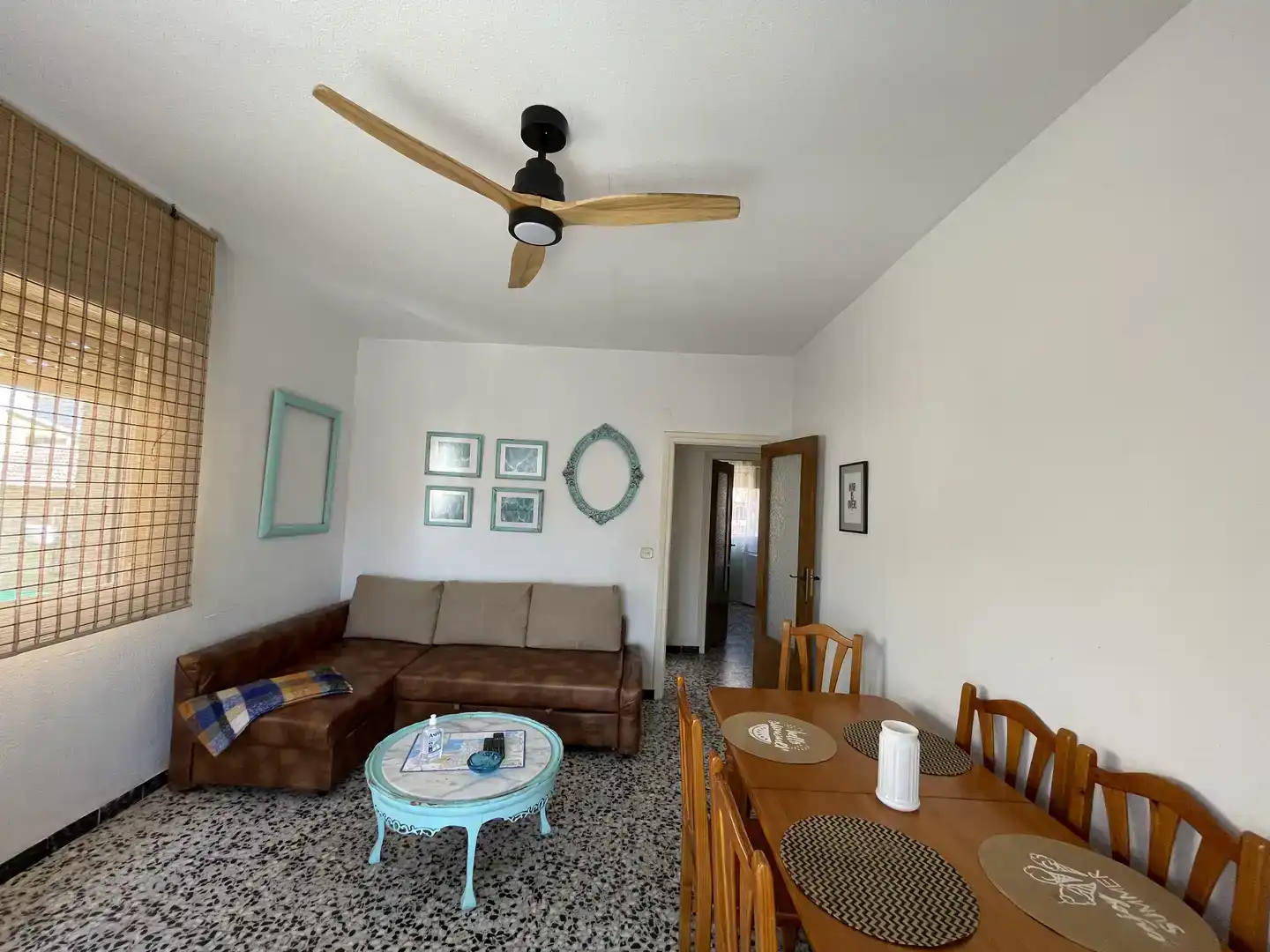 Sala de estar de Piso de alquiler en Águilas con Amueblado y Balcón