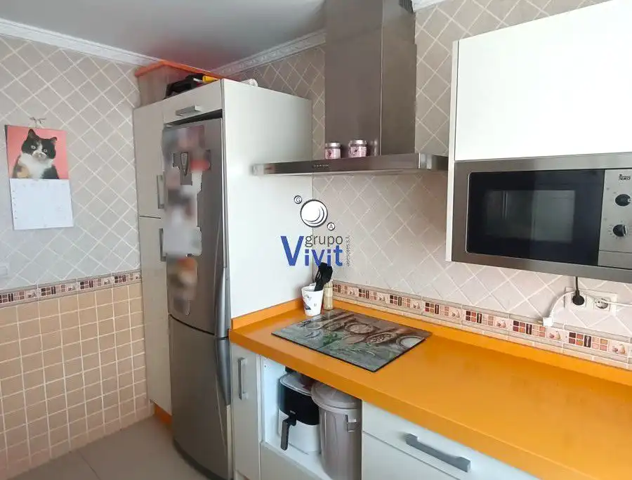 Küche von Wohnung zum Verkauf in Alcalá de Guadaira mit Klimaanlage und Balkon