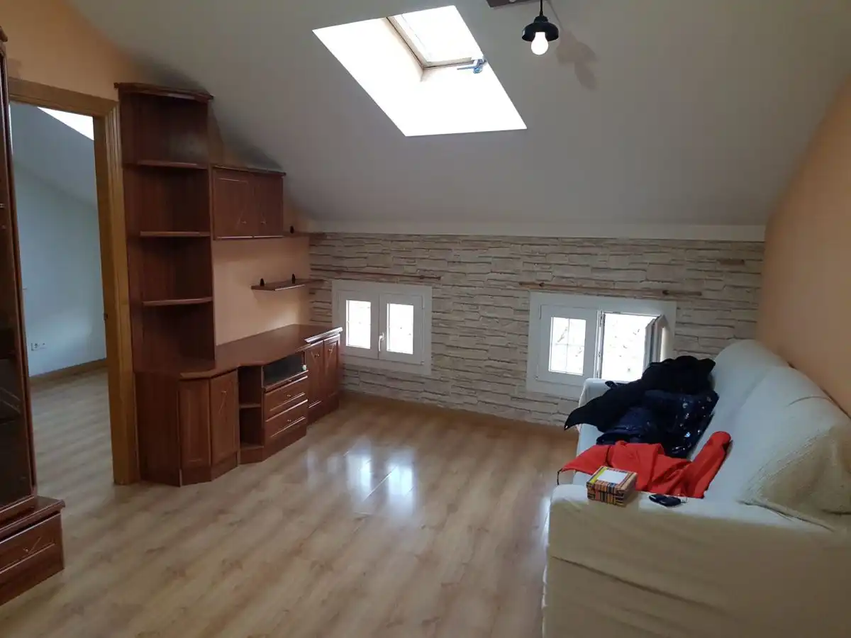 Sala de estar de Ático en venta en Colmenar Viejo con Calefacción, Terraza y Trastero