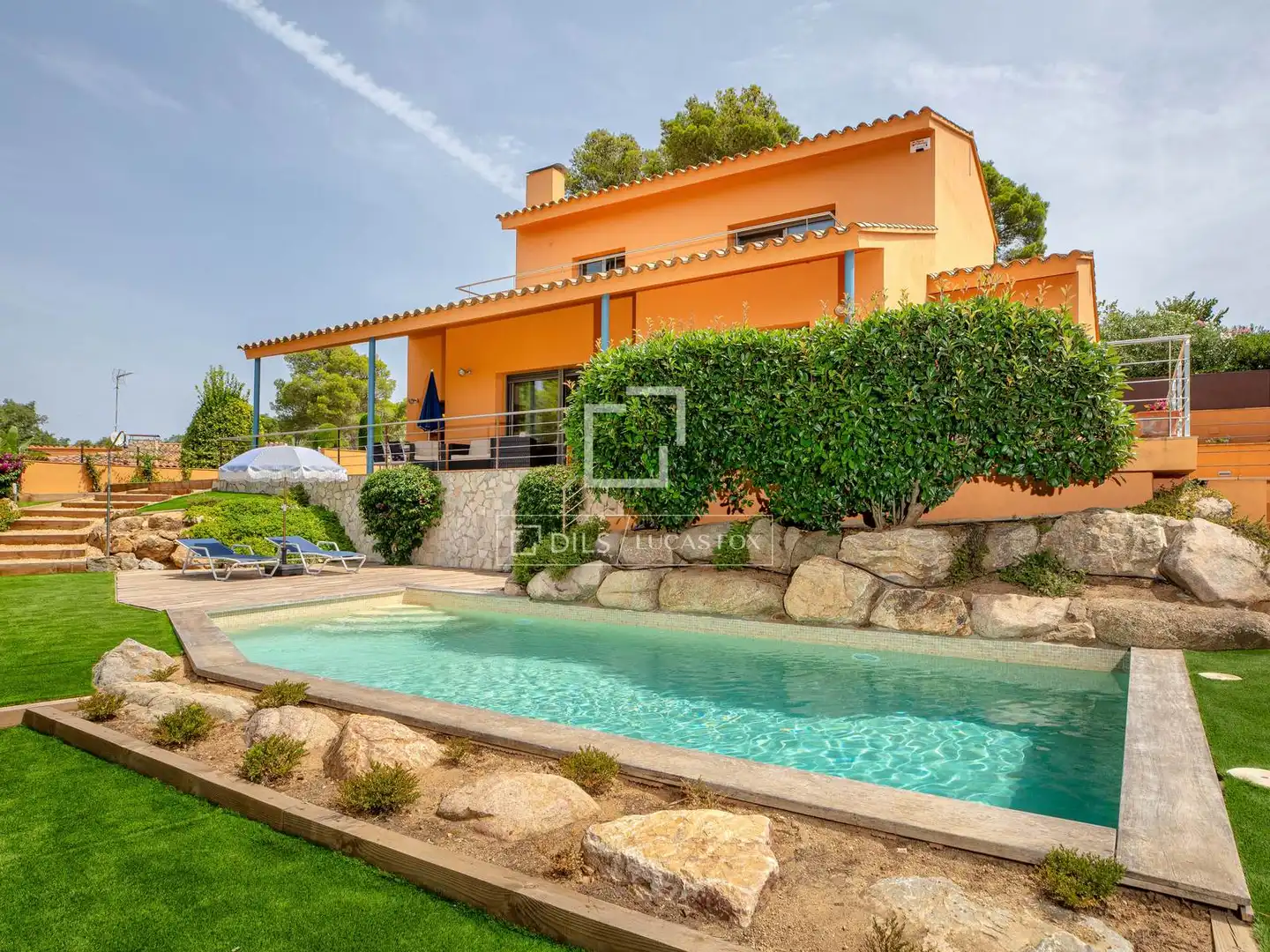 Vista exterior de Casa o xalet en venda en Palafrugell amb Aire condicionat, Calefacció i Jardí privat