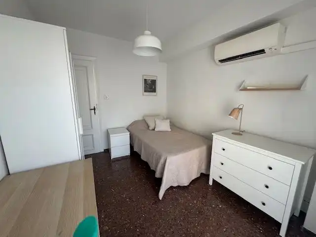 Schlafzimmer von Wohnung zur Miete in Alcoy / Alcoi mit Klimaanlage, Heizung und Terrasse
