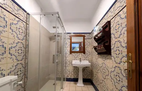 Baño de Casa o chalet de alquiler en Linares con Aire acondicionado, Terraza y Amueblado