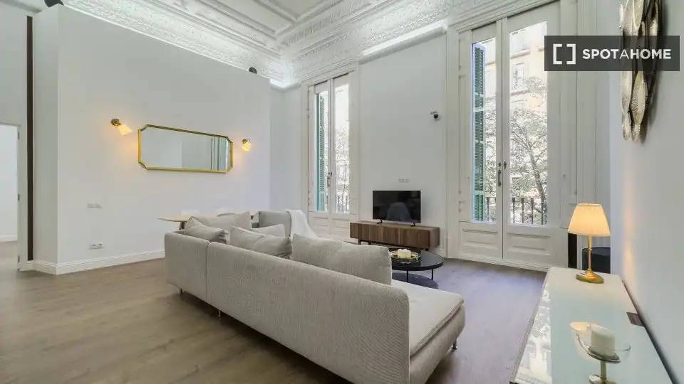 Flat with terrace to rent in Eixample, imagen 5