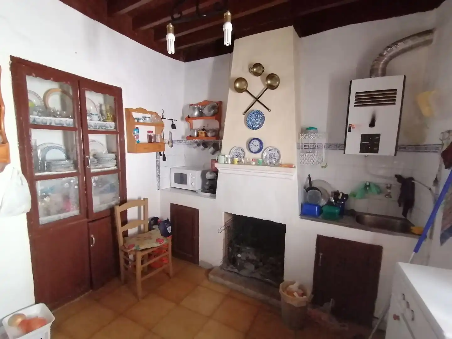 Cuina de Casa o xalet en venda en Ohanes amb Terrassa i Balcó
