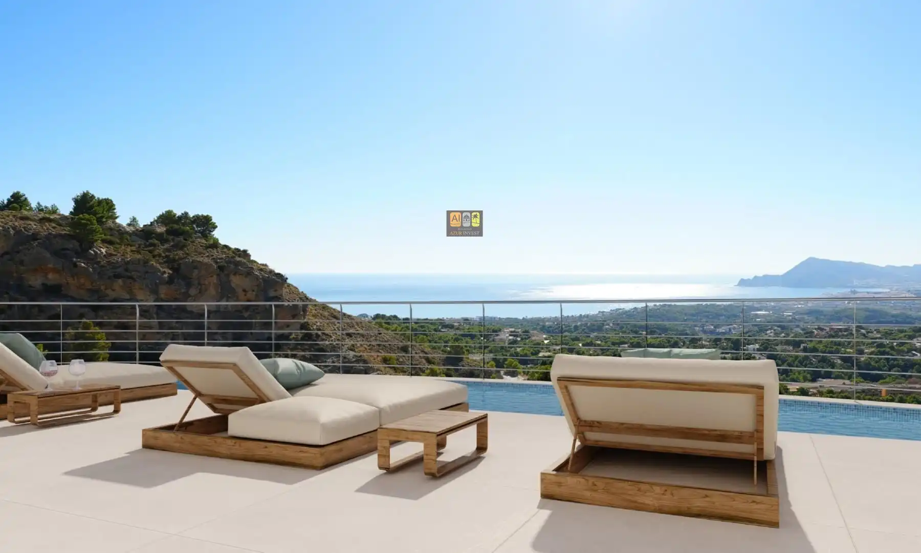 Xalet amb piscina en venda a Altea la Vella