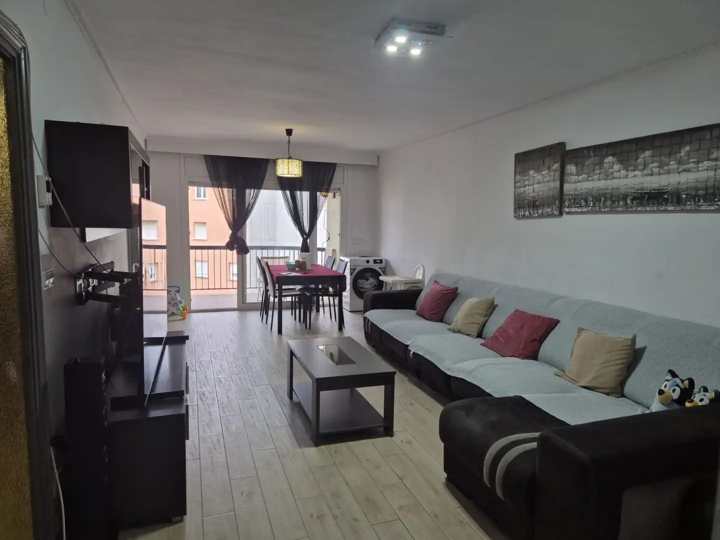 Sala d'estar de Pis en venda en Girona amb Calefacció