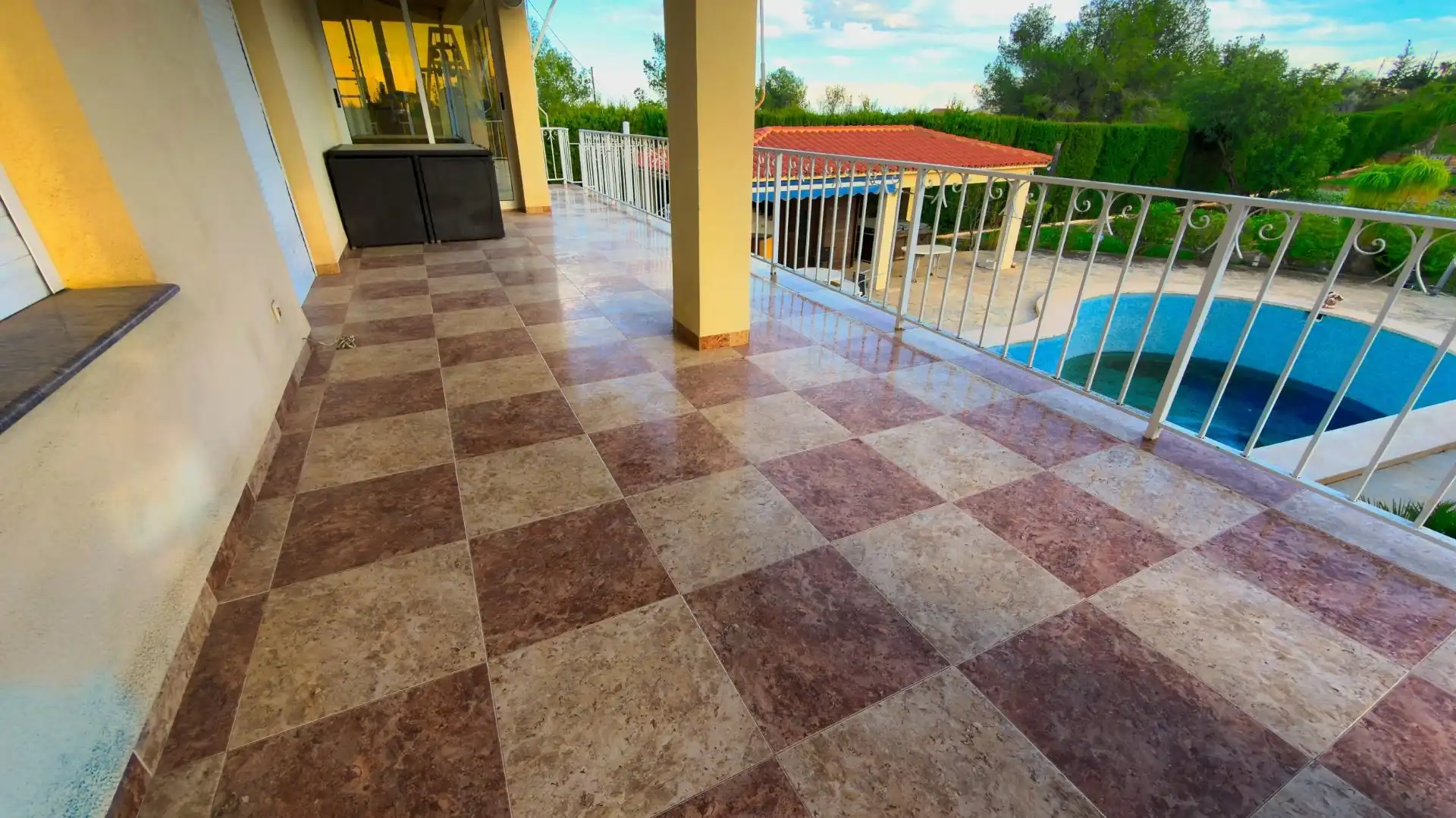 Terraza de Casa o chalet en venta en La Nucia con Aire acondicionado, Jardín privado y Terraza