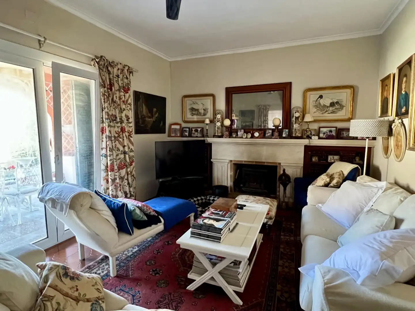 Living room of Houses for sale in Pollença  with Air Conditioner, Private garden and Terrace