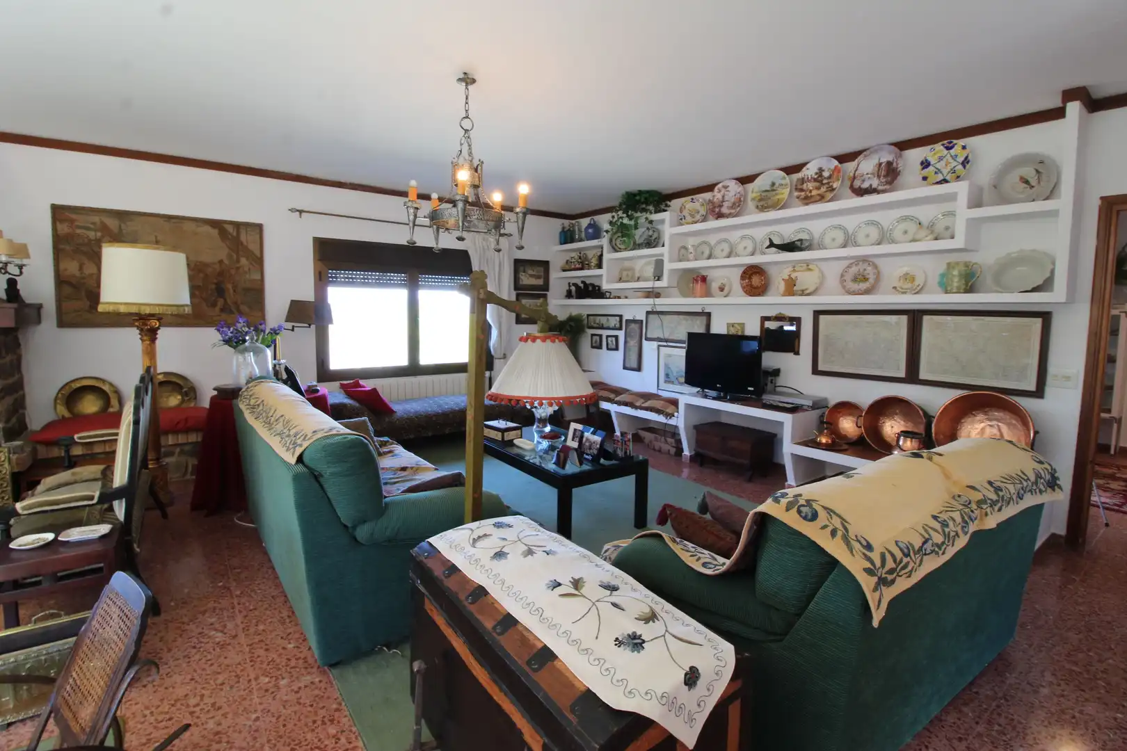 Sala de estar de Casa o chalet en venta en Sinarcas con Terraza