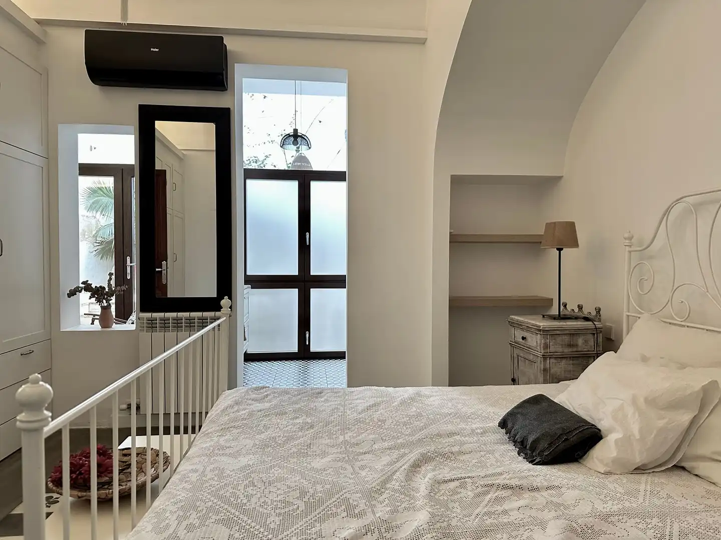 Dormitori de Apartament de lloguer en  Palma de Mallorca amb Terrassa