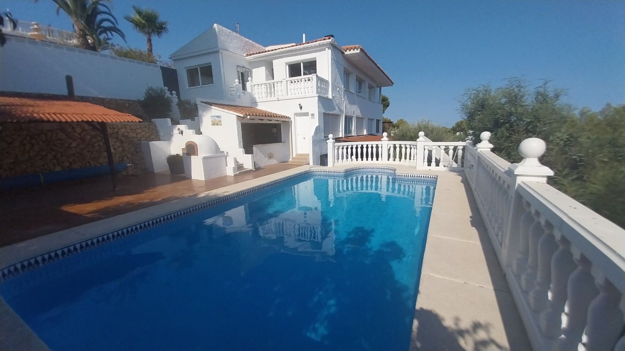 Exterior view of House or chalet for sale in La Nucia  with Air Conditioner, Heating and Private garden