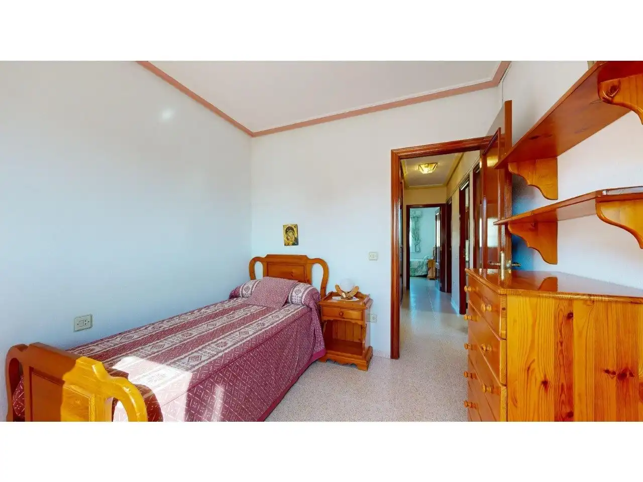 Habitación de Casa adosada en venta en Torrent con Aire acondicionado, Calefacción y Jardín privado