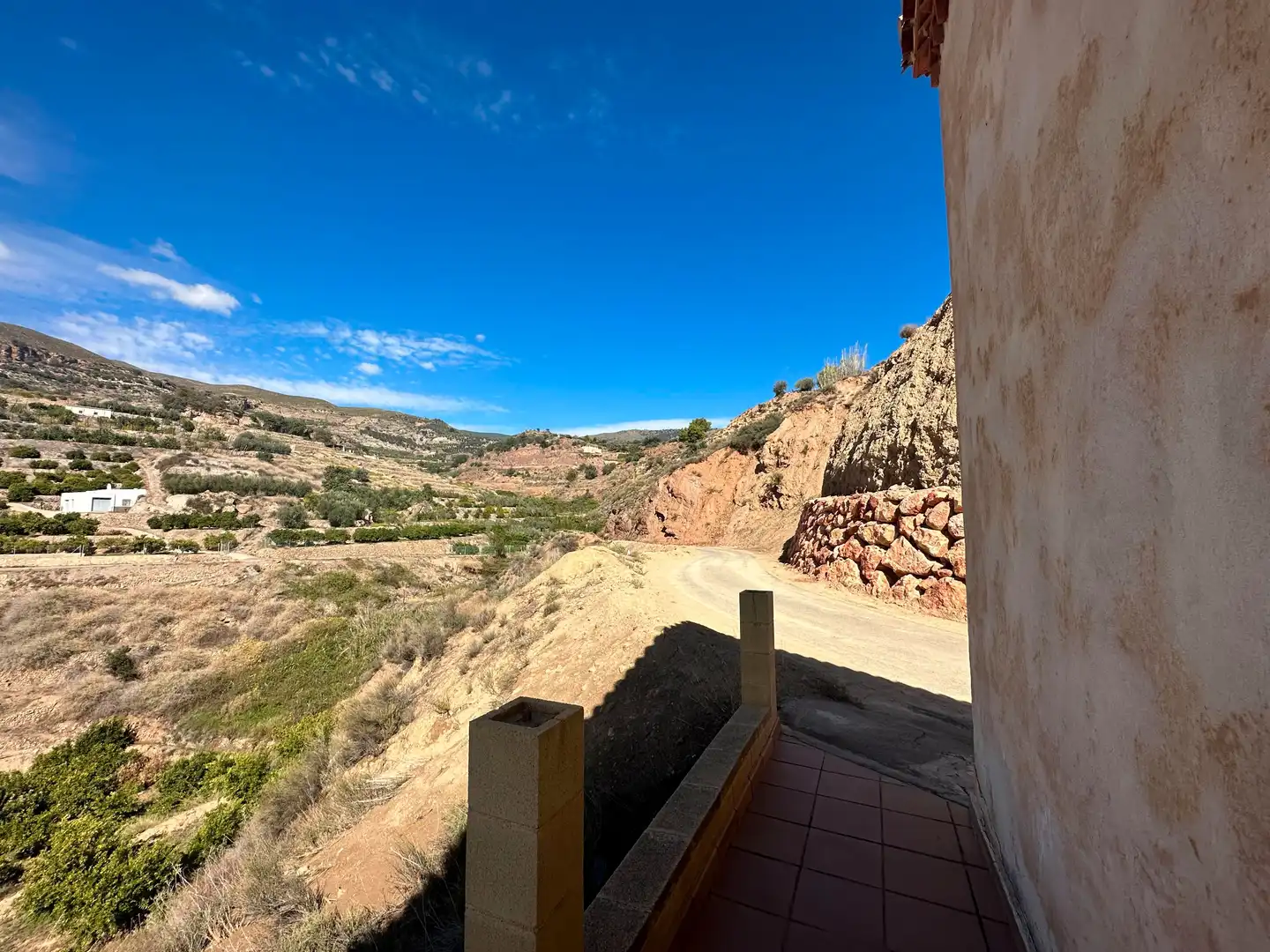 Vista exterior de Finca rústica en venda en Canjáyar amb Jardí privat, Terrassa i Traster