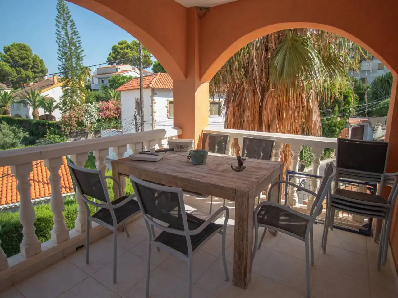 Terrassa de Casa o xalet en venda en Oropesa del Mar / Orpesa amb Jardí privat, Terrassa i Piscina