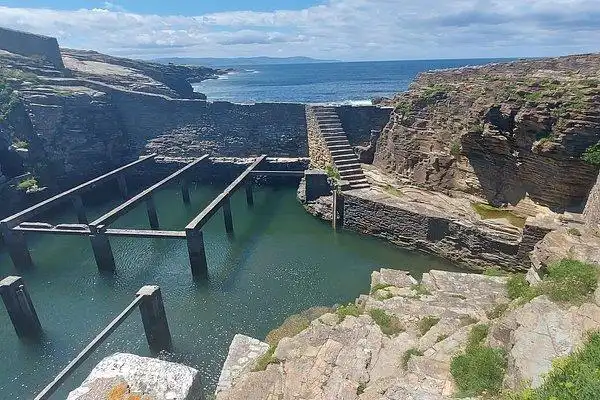 Vista exterior de Casa adosada en venta en Ribadeo