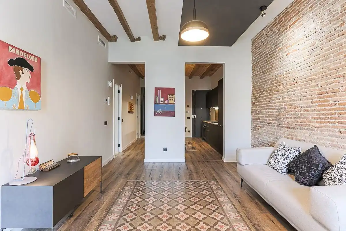 Sala de estar de Ático en venta en Arona con Calefacción, Terraza y Amueblado