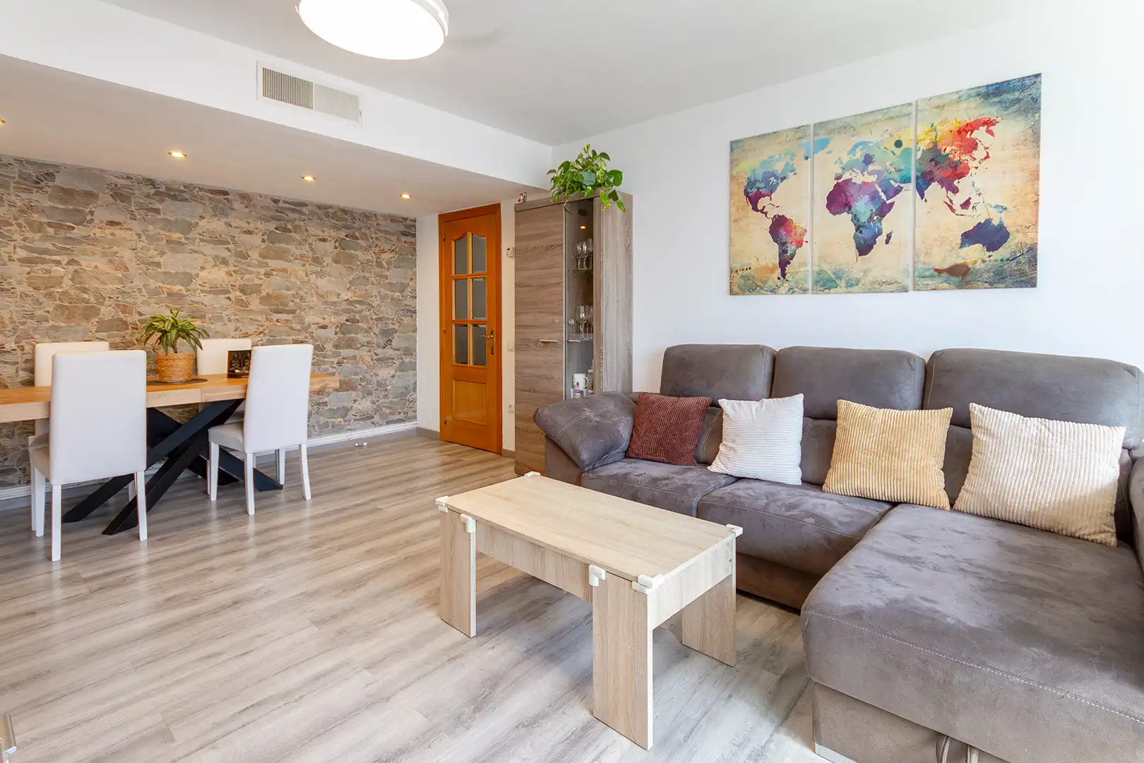 Sala d'estar de Pis en venda en Martorell amb Aire condicionat, Calefacció i Parquet