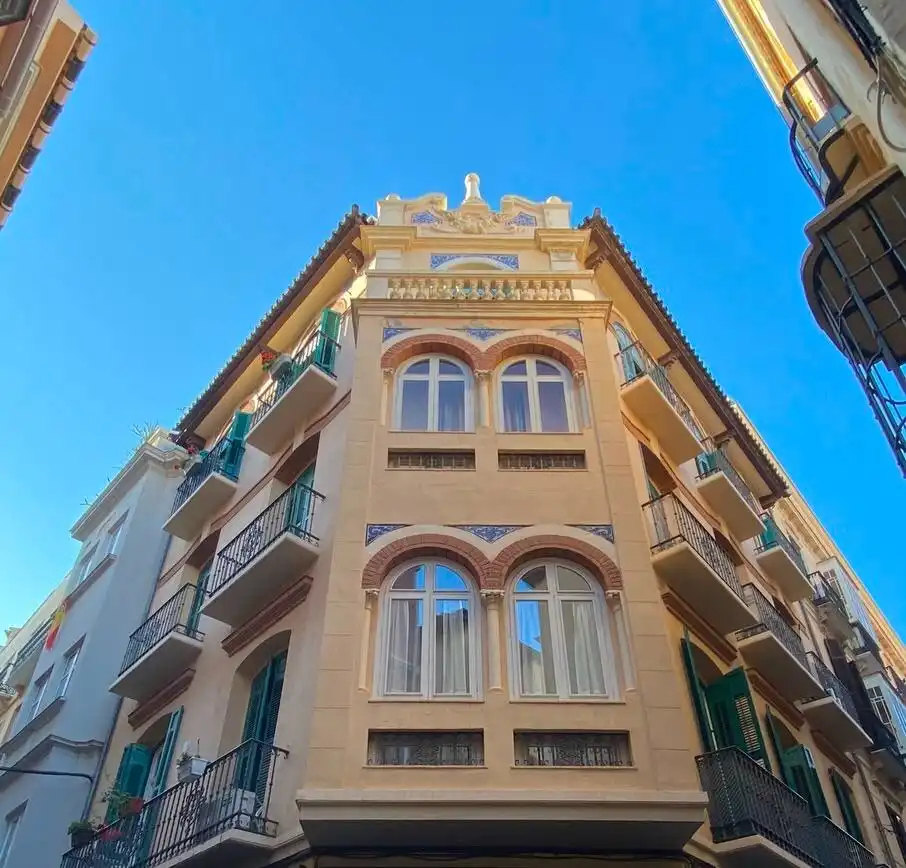 Vista exterior de Piso en venta en Málaga con Aire acondicionado, Calefacción y Amueblado