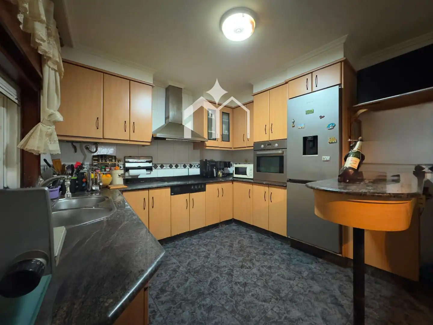 Cocina de Casa o chalet en venta en Moaña con Calefacción, Terraza y Amueblado