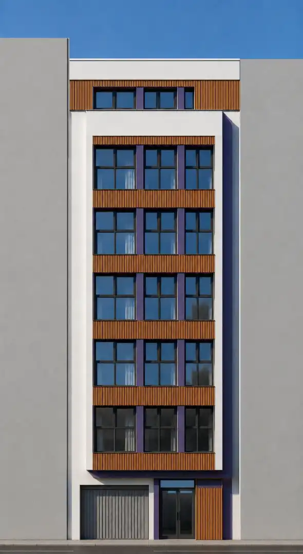 Vista exterior de Apartament en venda en Oviedo  amb Calefacció i Traster
