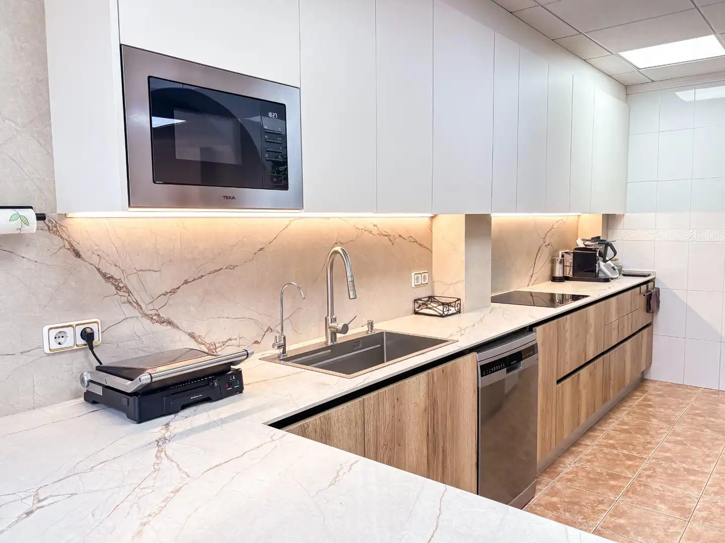 Cocina de Casa adosada en venta en Benejúzar con Aire acondicionado, Calefacción y Terraza