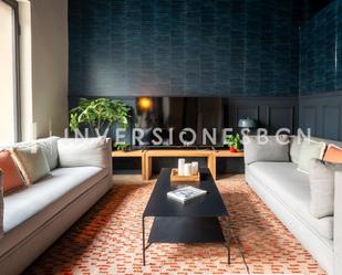 Living room of Flat to rent in  Barcelona Capital  with Air Conditioner, Heating and Terrace