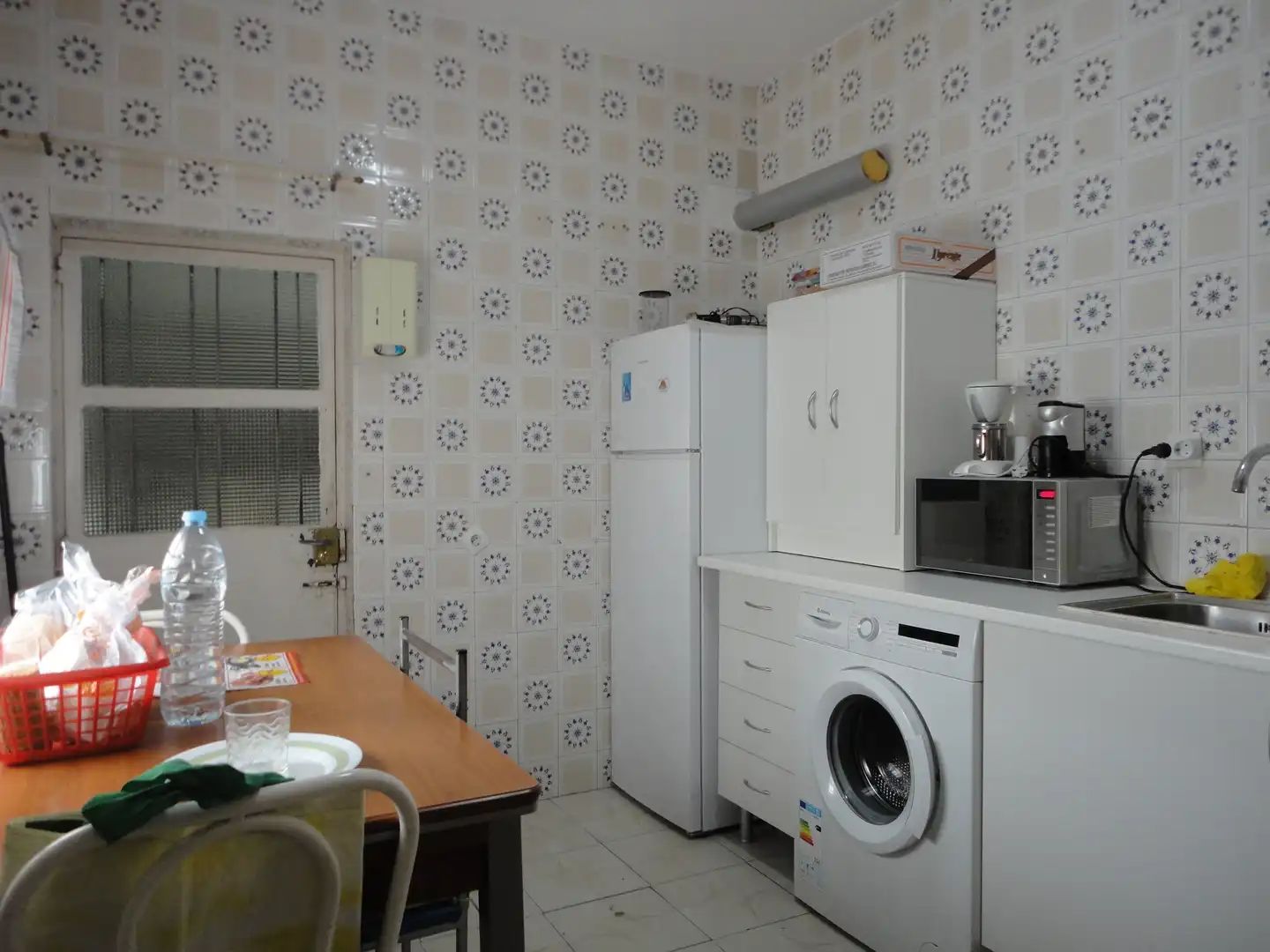 Cocina de Casa adosada en venta en Olmedo con Calefacción, Jardín privado y Terraza