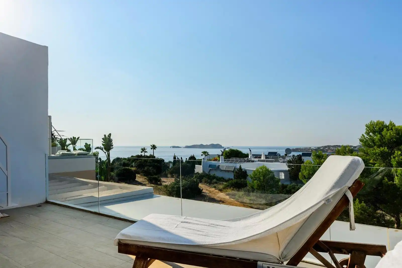 Terrace of Detached homes for sale in Sant Josep de sa Talaia  with Air Conditioner, Heating and Private garden