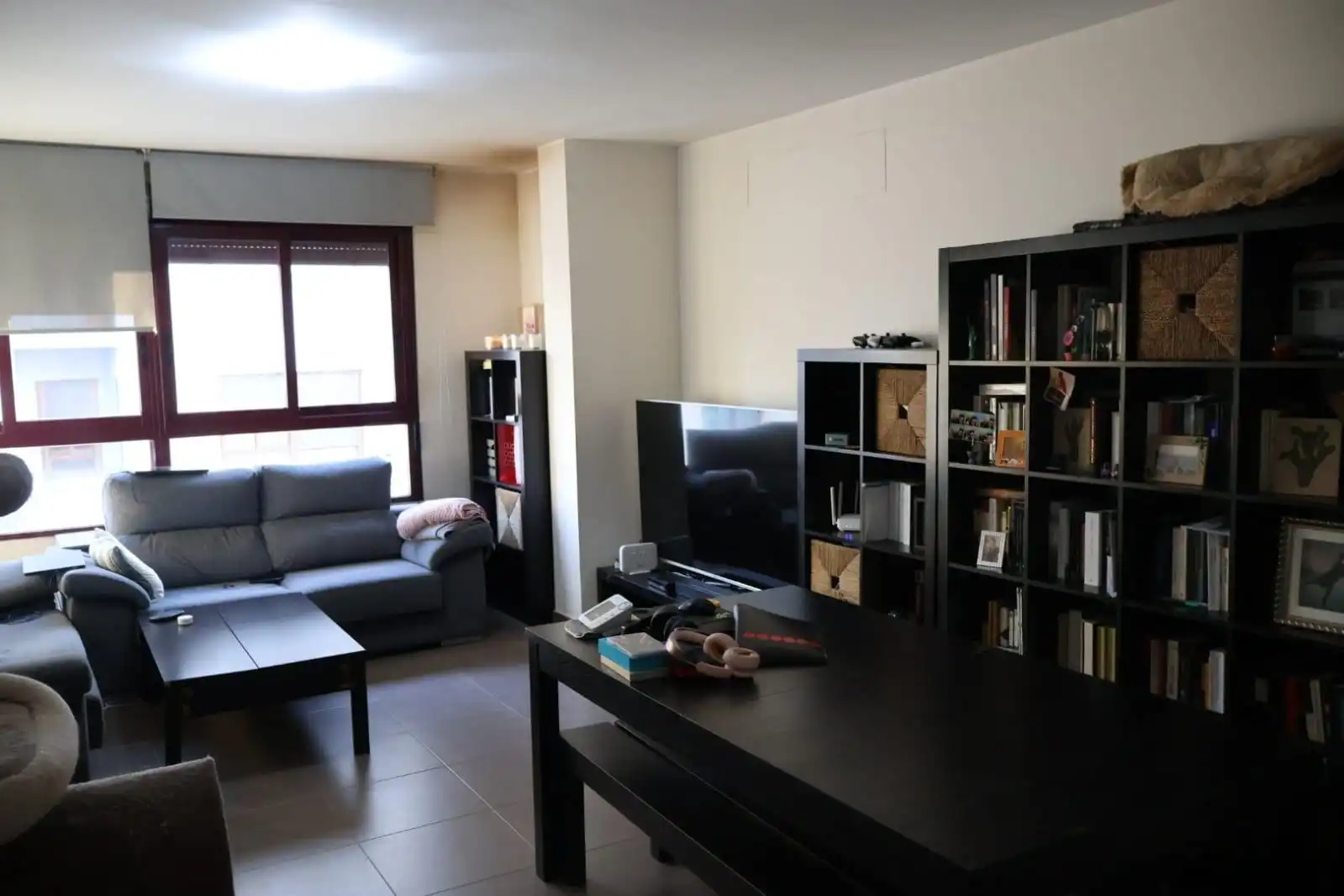 Living room of Attic for sale in Castellón de la Plana / Castelló de la Plana  with Air Conditioner, Heating and Terrace