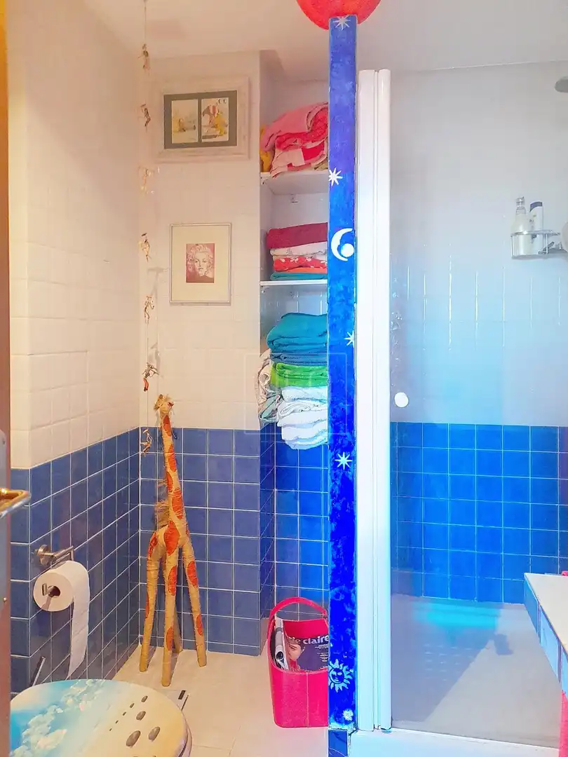 Baño de Dúplex en venta en Madrid con Aire acondicionado, Calefacción y Jardín privado