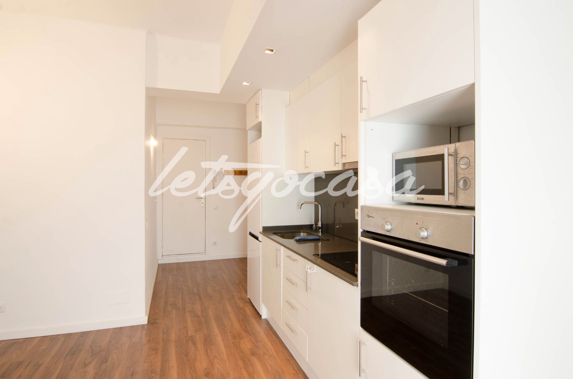 Kitchen of Planta baja for sale in  Barcelona Capital  with Air Conditioner