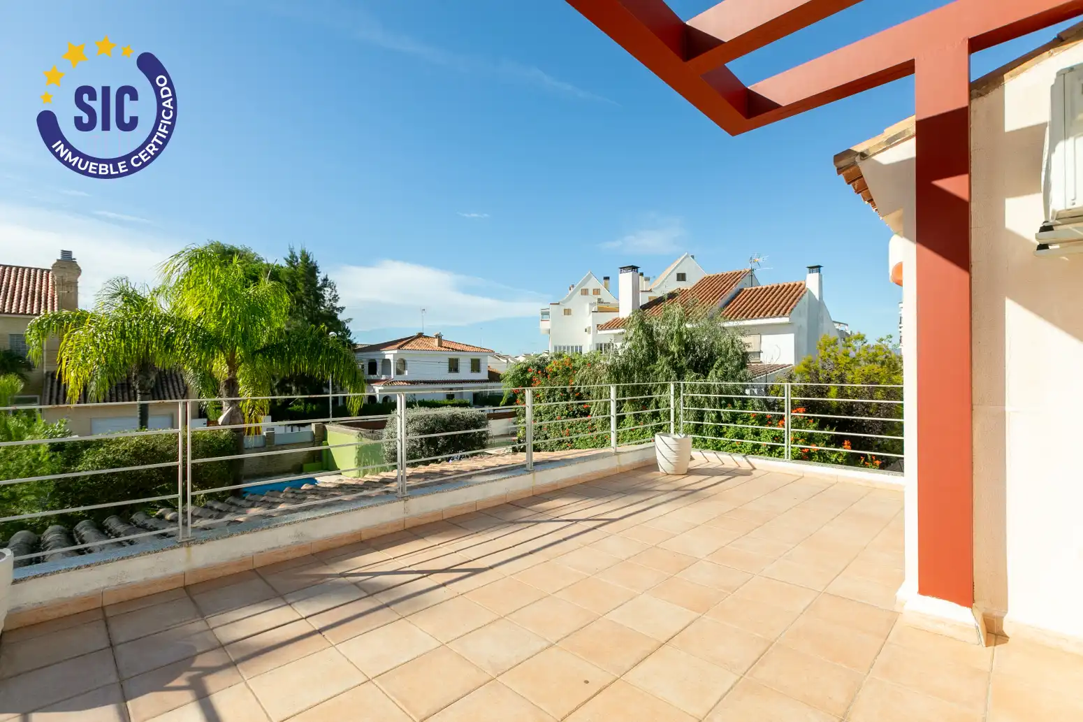 Terraza de Casa o chalet en venta en Sagunto / Sagunt con Aire acondicionado, Calefacción y Jardín privado