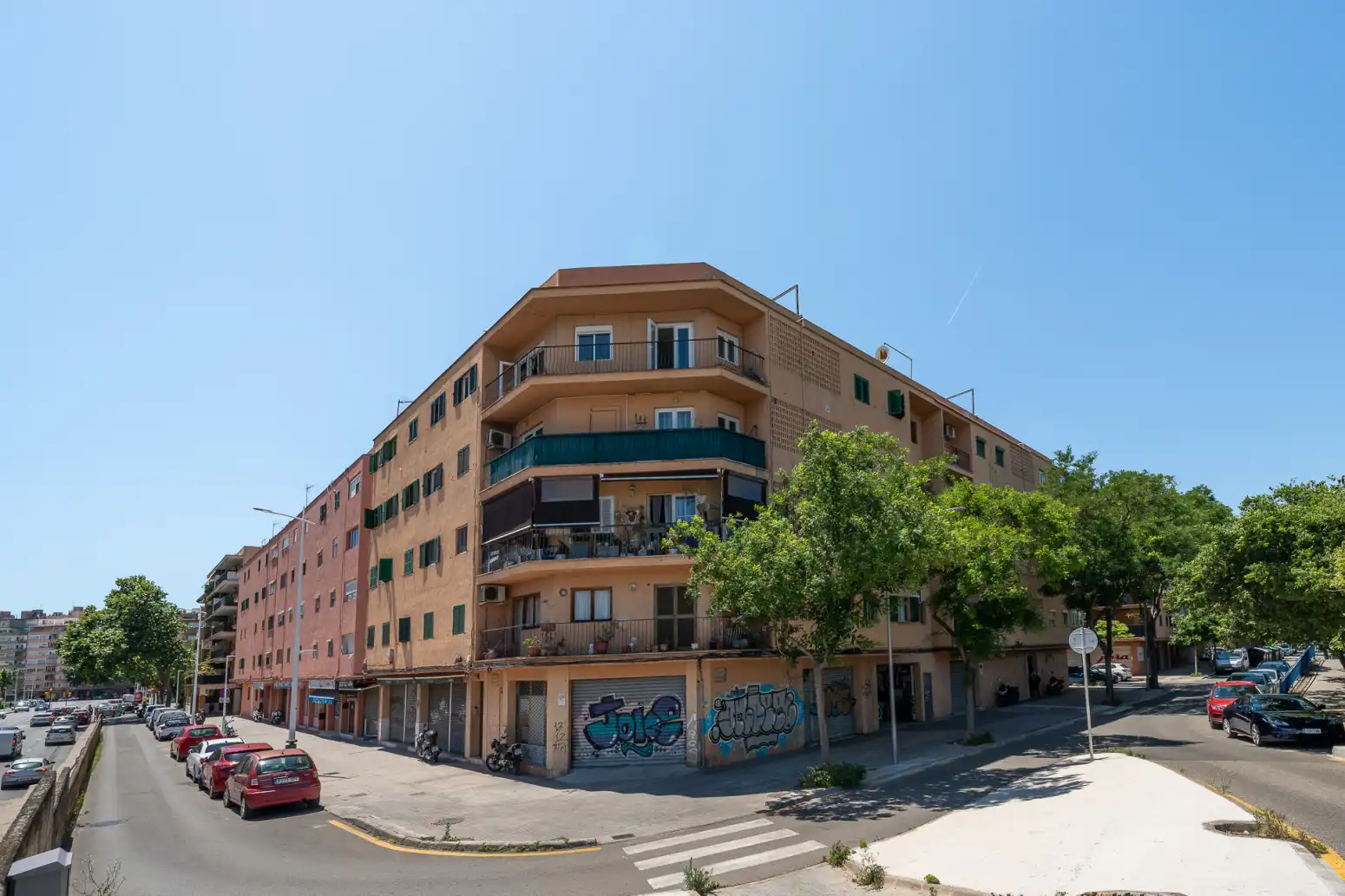 Vista exterior de Pis en venda en  Palma de Mallorca amb Parquet