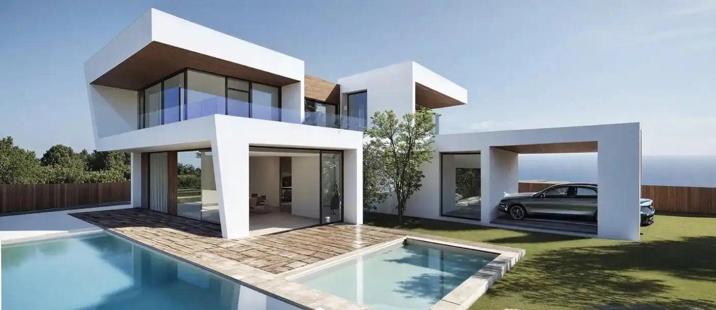 Vista exterior de Casa o xalet en venda en Manzanares El Real amb Aire condicionat, Calefacció i Jardí privat