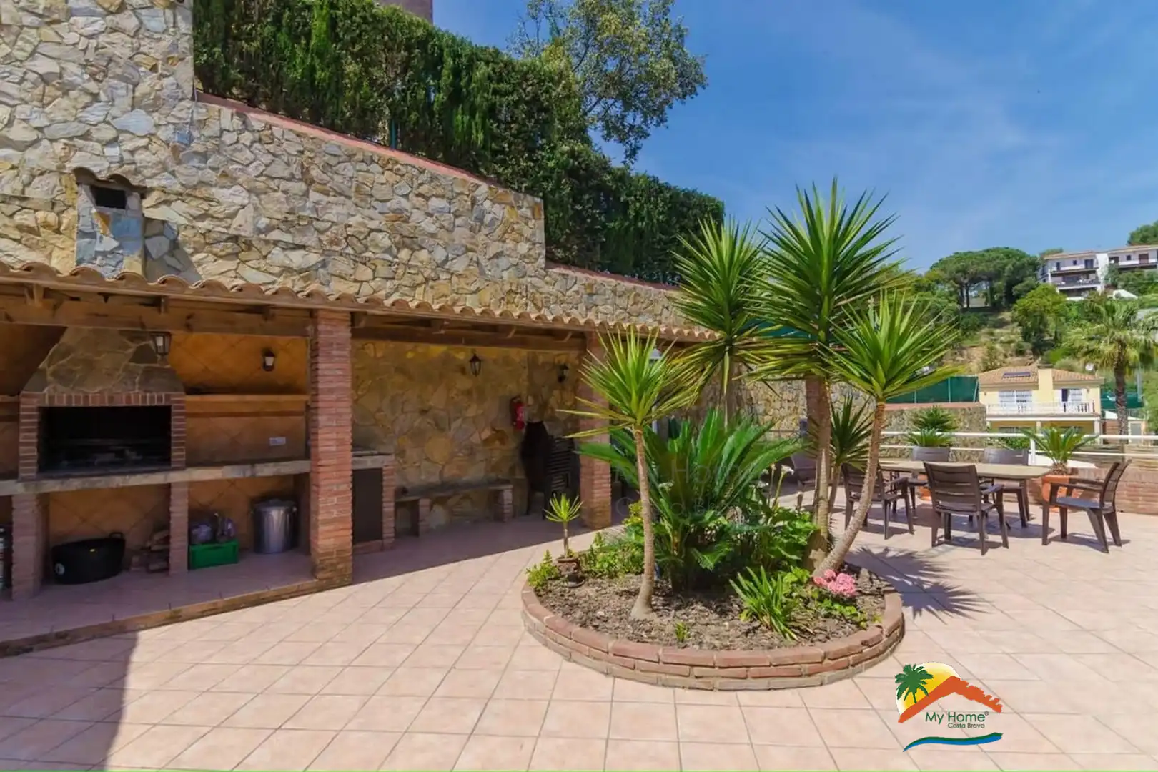 Garden of Houses for sale in Lloret de Mar  with Heating, Private garden and Terrace