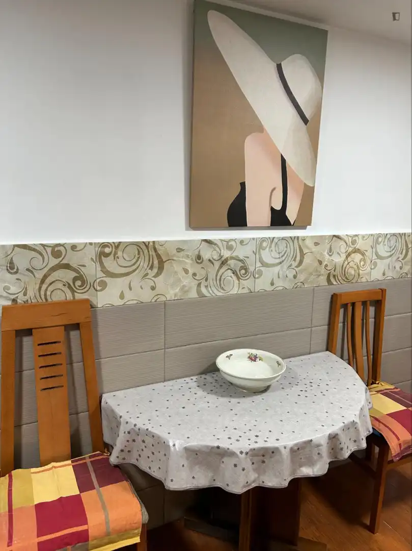 Küche von Wohnung zur Miete in L'Hospitalet de Llobregat mit Klimaanlage, Heizung und Möbliert