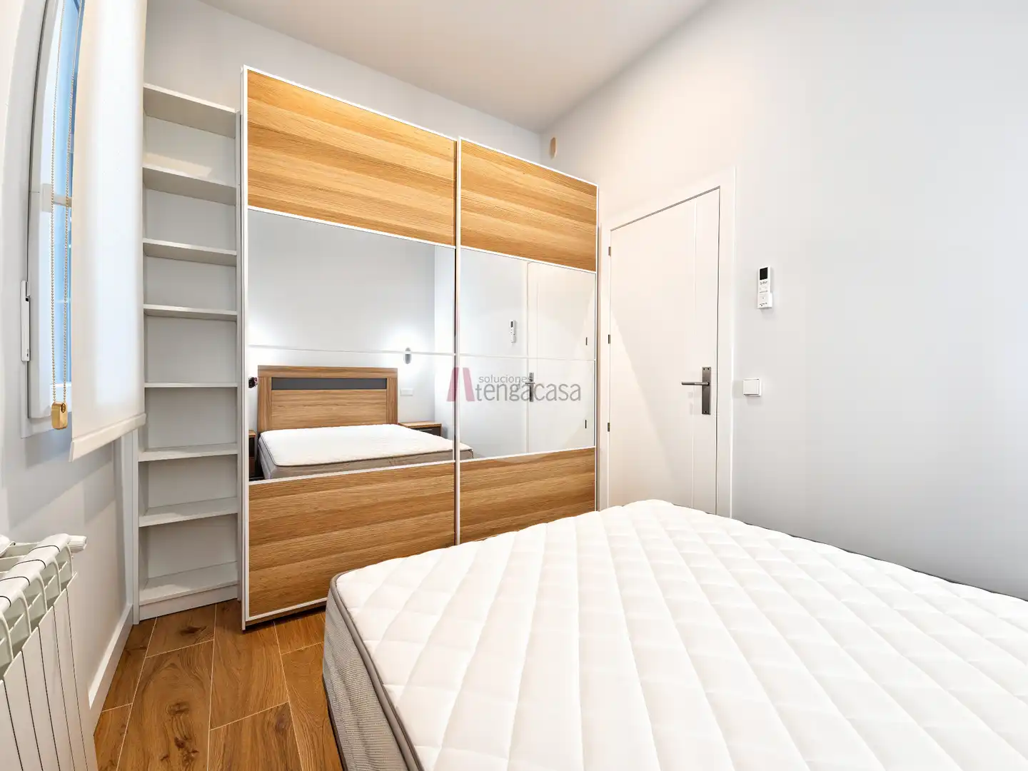 Habitación de Piso de alquiler en Madrid con Aire acondicionado, Calefacción y Parquet