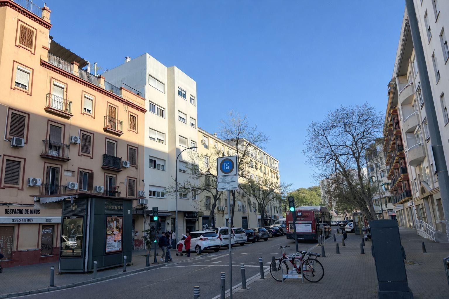 Vista exterior de Loft en venda en  Sevilla Capital amb Aire condicionat